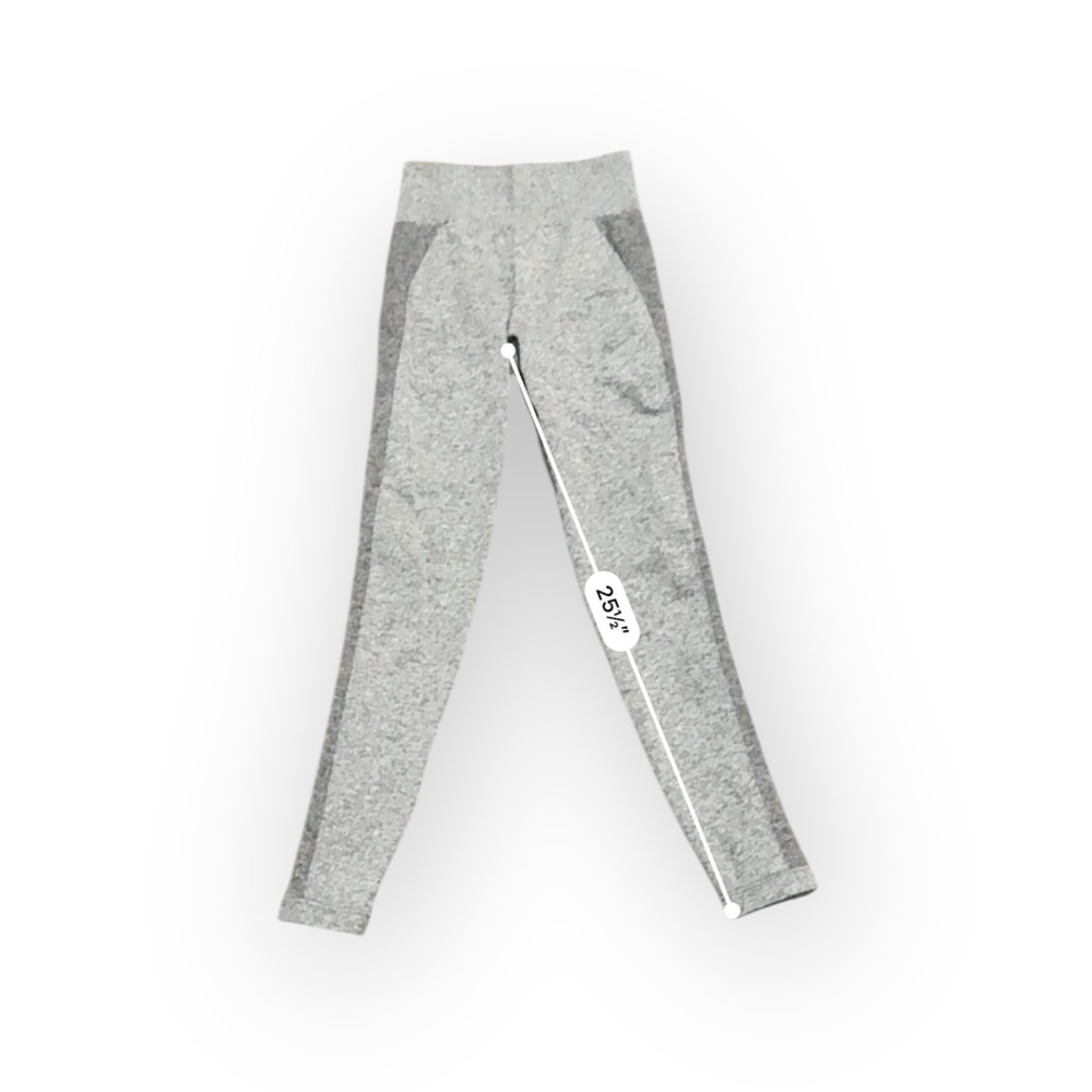 Gymshark Leggings Womens Gray Marl Seamless Flex High Waisted Pants Workout​​ - Picture 5 of 6